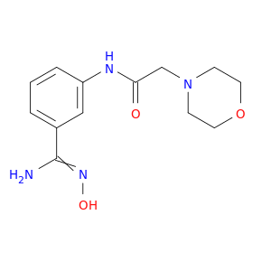 N-[3-(N'-Hydroxycarbamimidoyl)phenyl]-2-(morpholin-4-yl)acetamide