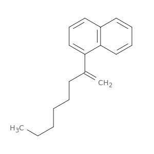 Naphthalene,1-(1-methyleneheptyl)-