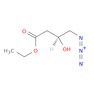 Butanoic acid, 4-azido-3-hydroxy-, ethyl ester, (3S)-