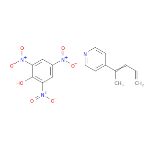 Pyridine, 4-(1-methyl-1,3-butadienyl)-, compd. with 2,4,6-trinitrophenol(1:1)