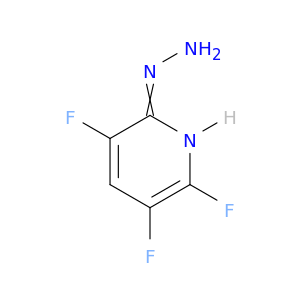 2(1H)-Pyridinone, 3,5,6-trifluoro-, hydrazone