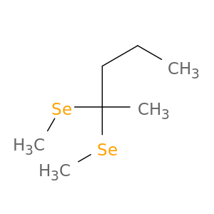 Pentane, 2,2-bis(methylseleno)-