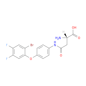 N-[4-(2-溴-4,5-二氟苯氧基)苯基]-L-天冬酰胺