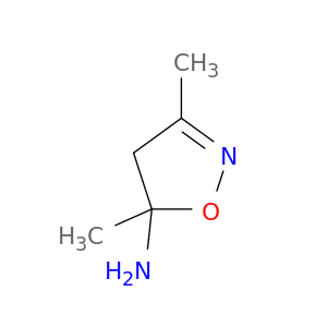 5-Isoxazolamine, 4,5-dihydro-3,5-dimethyl-