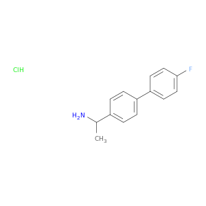 1-[4-(4-fluorophenyl)phenyl]ethan-1-amine hydrochloride