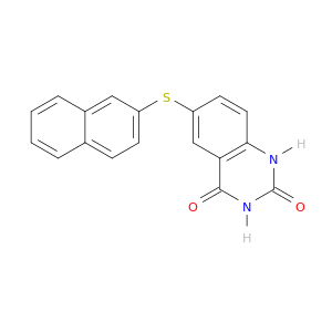 2,4(1H,3H)-Quinazolinedione, 6-(2-naphthalenylthio)-