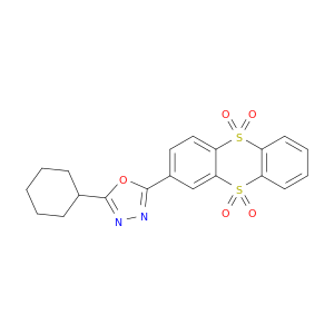 2-环己基-5-(5,5,10,10-四氧二氧化二酯-2-西亚苯基)-1,3,4-恶二唑
