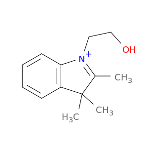 3H-Indolium, 1-(2-hydroxyethyl)-2,3,3-trimethyl-