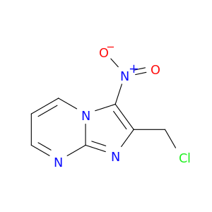 Imidazo[1,2-a]pyrimidine, 2-(chloromethyl)-3-nitro-