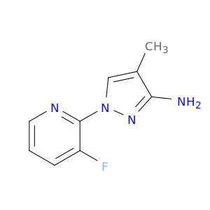 1-(3-fluoropyridin-2-yl)-4-methyl-1H-pyrazol-3-amine
