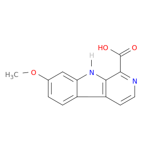 9H-Pyrido[3,4-b]indole-1-carboxylicacid, 7-methoxy-