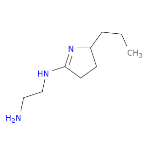 1,2-Ethanediamine, N-(3,4-dihydro-2-propyl-2H-pyrrol-5-yl)-