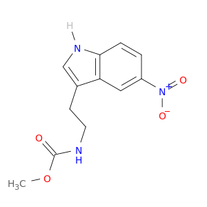 Carbamic acid, [2-(5-nitro-1H-indol-3-yl)ethyl]-, methyl ester