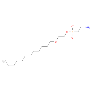 Phosphonic acid, (2-aminoethyl)-, mono[2-(dodecyloxy)ethyl] ester