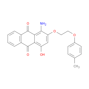 1-氨基-4-羟基-2-[2-(4-甲基苯氧基)乙氧基]-9,10-炭酮