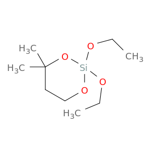 1,3-Dioxa-2-silacyclohexane, 2,2-diethoxy-4,4-dimethyl-