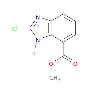 Methyl 2-chloro-1H-1,3-benzodiazole-7-carboxylate