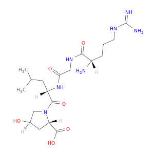 L-Proline, 1-[N-(N-L-arginylglycyl)-L-leucyl]-4-hydroxy-, trans-