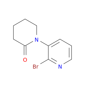 1-(2-Bromopyridin-3-yl)piperidin-2-one