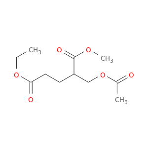 Pentanedioic acid, 2-[(acetyloxy)methyl]-, 5-ethyl 1-methyl ester