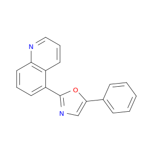 Quinoline, 5-(5-phenyl-2-oxazolyl)-