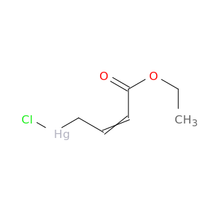 Mercury, chloro(4-ethoxy-4-oxo-2-butenyl)-