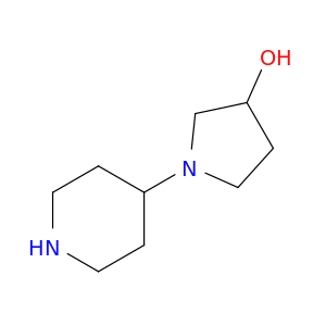 1-(4-哌啶基)-3-吡咯烷醇