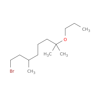 Octane, 1-bromo-3,7-dimethyl-7-propoxy-