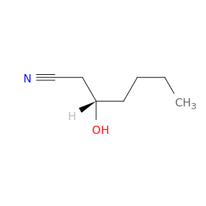 Heptanenitrile, 3-hydroxy-, (3S)-