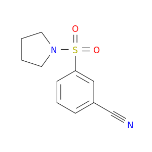 3-(Pyrrolidin-1-ylsulfonyl)benzonitrile
