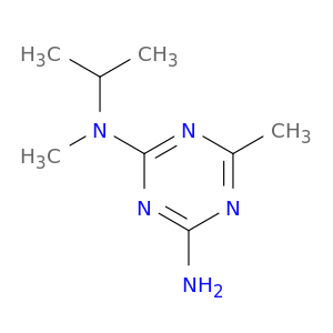 1,3,5-Triazine-2,4-diamine,N2,6-dimethyl-N4-(1-methylethyl)-