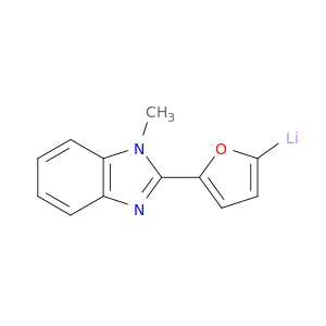 Lithium, [5-(1-methyl-1H-benzimidazol-2-yl)-2-furanyl]-