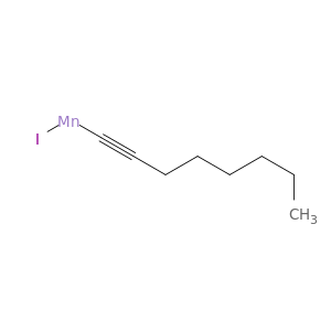 Manganese, iodo-1-octynyl-