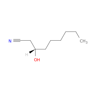 Nonanenitrile, 3-hydroxy-, (3S)-