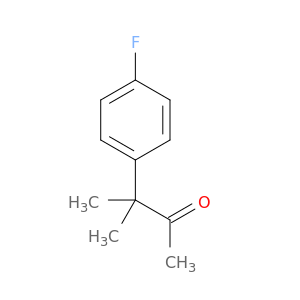 3-(4-Fluorophenyl)-3-methylbutan-2-one