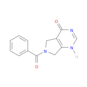 4H-Pyrrolo[3,4-d]pyrimidin-4-one,6-benzoyl-3,5,6,7-tetrahydro-