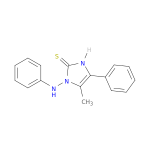 2H-Imidazole-2-thione, 1,3-dihydro-5-methyl-4-phenyl-1-(phenylamino)-