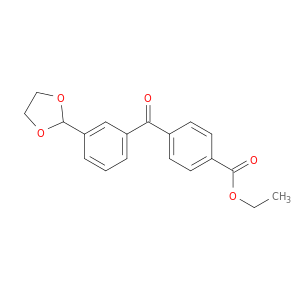 4'-CARBOETHOXY-3-(1,3-DIOXOLAN-2-YL)BENZOPHENONE