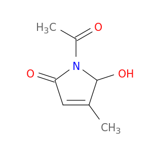2H-Pyrrol-2-one, 1-acetyl-1,5-dihydro-5-hydroxy-4-methyl-