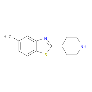 5-甲基-2-(哌啶-4-基)-1,3-苯并噻唑