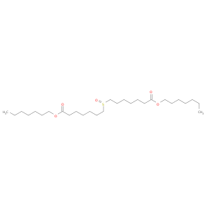 Heptanoic acid, 7,7'-sulfinylbis-, diheptyl ester