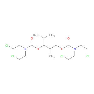Carbamic acid,bis(2-chloroethyl)-, 2-methyl-2-propyltrimethylene ester (8CI)