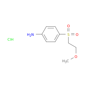 4-(2-Methoxyethanesulfonyl)aniline Hydrochloride