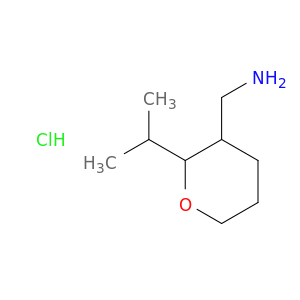 [2-(Propan-2-yl)oxan-3-yl]methanamine Hydrochloride