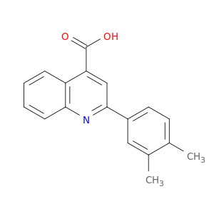 2-(3,4-二甲基苯基)-喹啉-4-羧酸