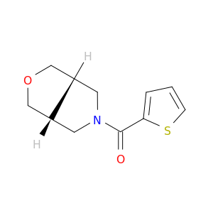 1H-Furo[3,4-c]pyrrole, hexahydro-5-(2-thienylcarbonyl)-, cis-