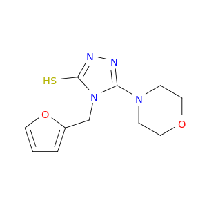 4-(Furan-2-ylmethyl)-5-(morpholin-4-yl)-4H-1,2,4-triazole-3-thiol