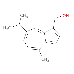 1-Azulenemethanol, 4-methyl-7-(1-methylethyl)-