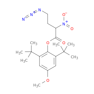 Butanoic acid,4-azido-2-nitro-, 2,6-bis(1,1-dimethylethyl)-4-methoxyphenyl ester