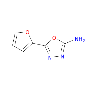 5-呋喃-2-1,3,4 -恶二唑-2-氨基